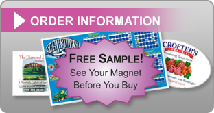 Hunter's Custom Magnets Order Information